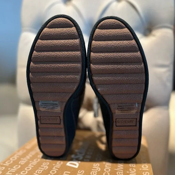 Dr. Scholl's Women's Aurora Gray Wedge Ankle Boots 3.25 Inches Wedge Heel Size 8 - Picture 6 of 16